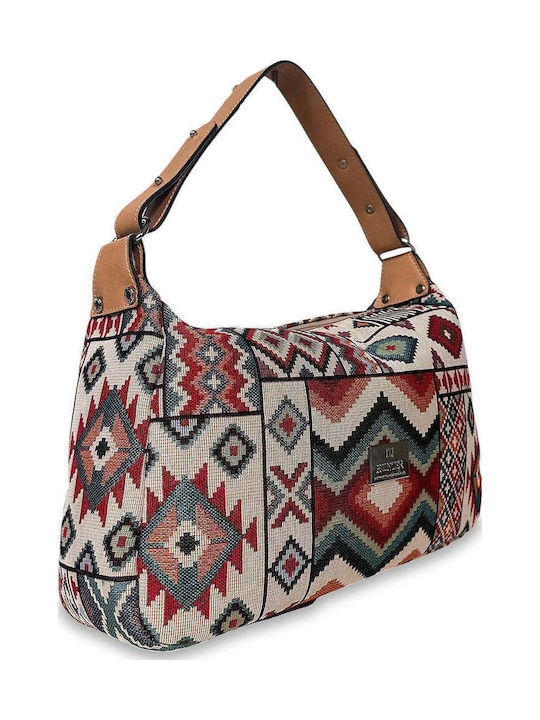 Women's Bag Hobo Cretan Multicolour