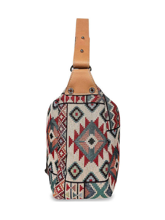 Women's Bag Hobo Cretan Multicolour