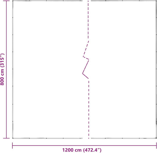 Покривало За Растения Прозрачно 8 X 12 М Pe 3429294 Прозрачно