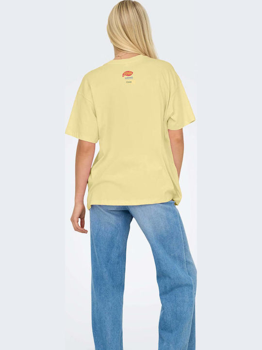 Women's Oversized T-shirt Yellow