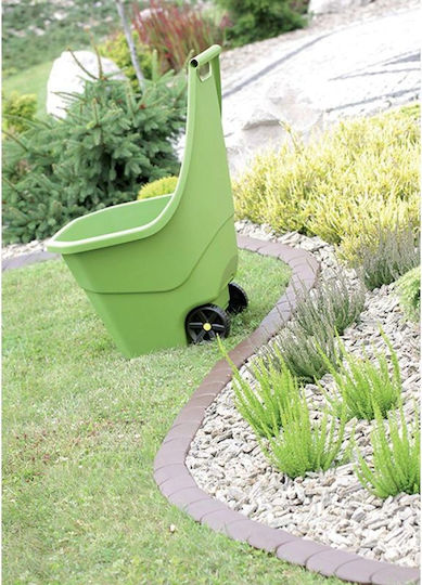 Prosperplast Plastic Garden Border in Brown Color xcm