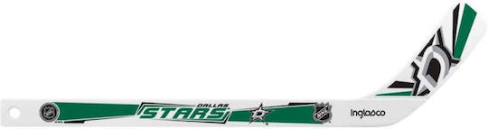 Inglasco Mini Nhl 530an000056 Plastic Stick Columbus White Multicolour