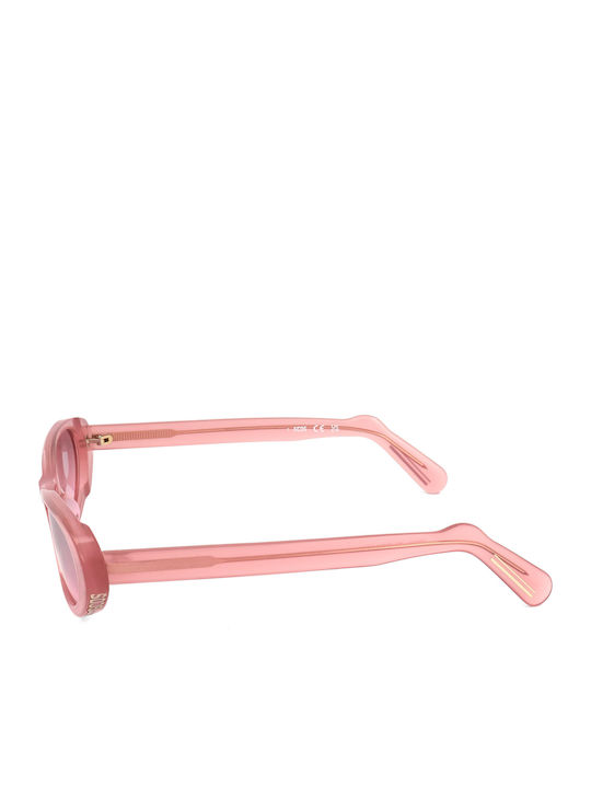 GCDS Unisex Sunglasses With Pink Frame And Pink Lens GD0021