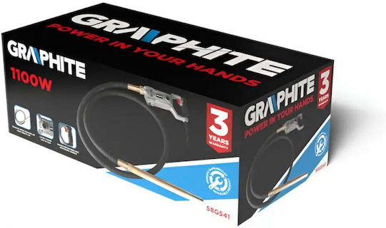 Graphite Electric Concrete Vibrator 1.1kW