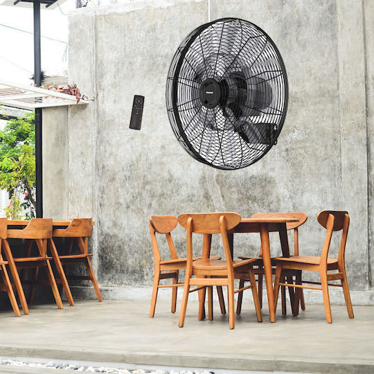 Primo 800720 Industrial Wall-mounted Fan Diameter 45.72cm with Remote Control