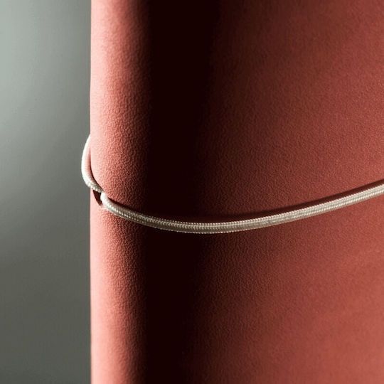 Paper Republic Grand Voyageur Notizbuch mit Gummiband Rosa