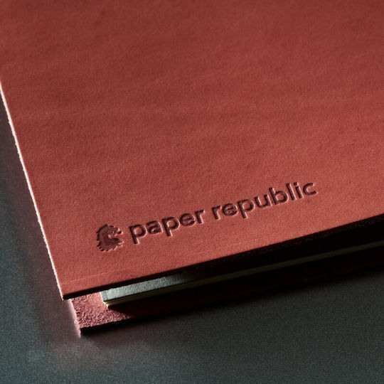 Paper Republic Grand Voyageur Xl Ανταλλακτικές Κόλλες με Λάστιχο Ροζ