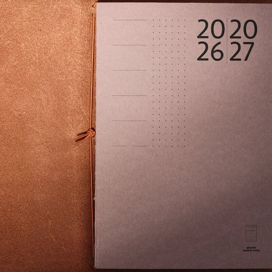 Paper Republic Bullet Notizbuch mit 60 Blättern mit Punkten