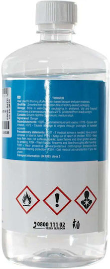 Orgachim Thinner 900 Ml Dilution Primers Varnishes Alkyd-based Paints