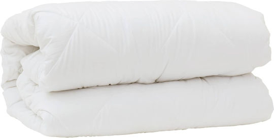 vidaXL Σετ Κουβέρτα King Size 260x220εκ. Λευκό 3378021