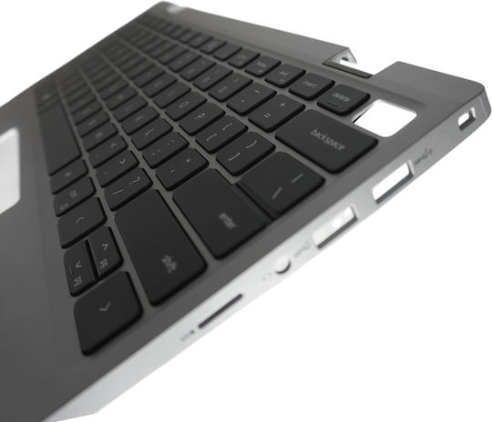 Laptop Keyboard Palmrest Dell Latitude 3330 2-in-1 0p05wp P05wp 02wwm 002wwm Cn-002wwm US Gray Code 41544uspalm