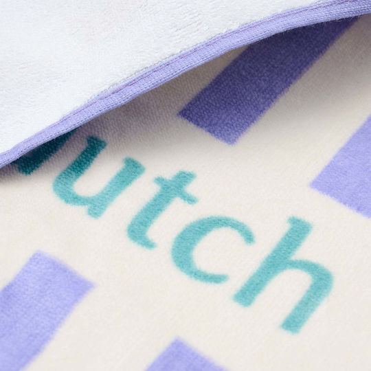 Little Dutch Beach Towel Cotton Purple 60x120cm