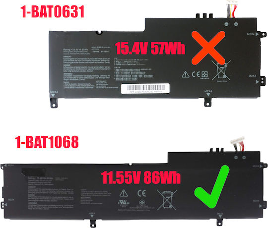 Съвместима Батерия за Asus Zenbook Asus Zenbook Flip 15 Ux562 Ux562fd Ux562fn Q536 Q536fd Q536fdx Q546fd с 7480mAh