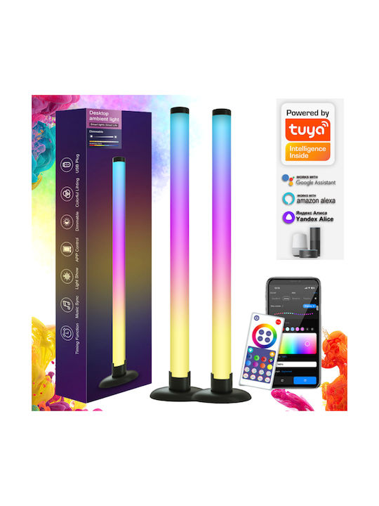 Qova Smart Dekorative Tischlampe LED RGB 2Stück