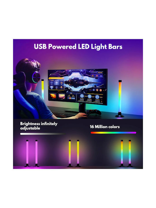 Qova Smart Dekorative Tischlampe LED RGB 2Stück