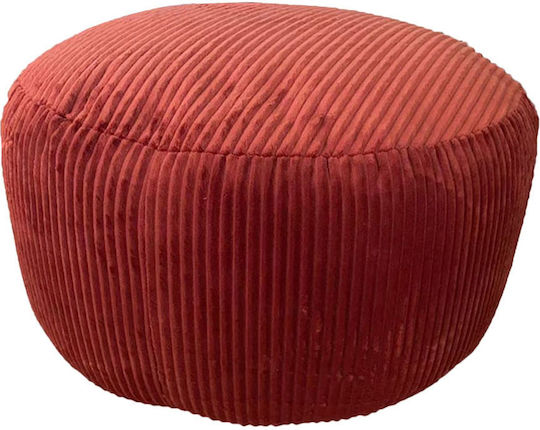 Σκαμπό Σαλονιού Red 35x50x35εκ.