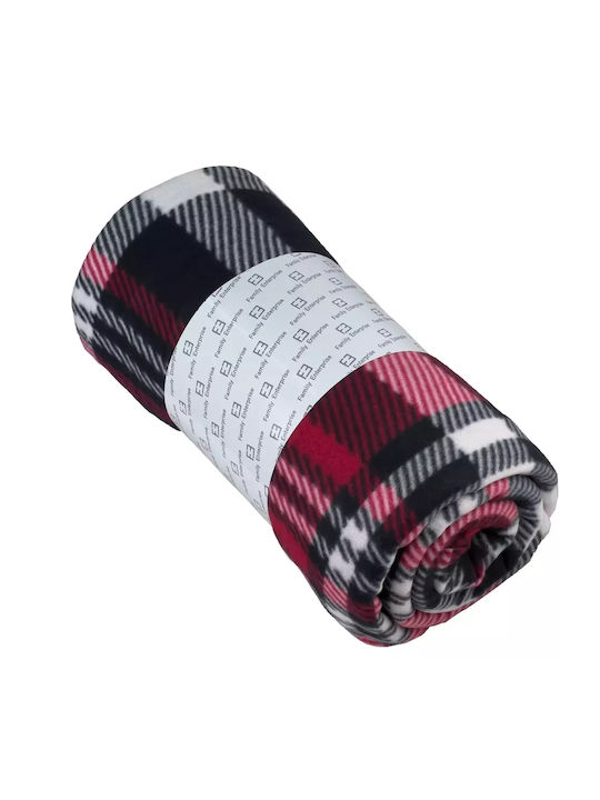 Family Enterprise Κουβέρτα Fleece Μονή 160x220εκ. Πολύχρωμη 001058011Σ42