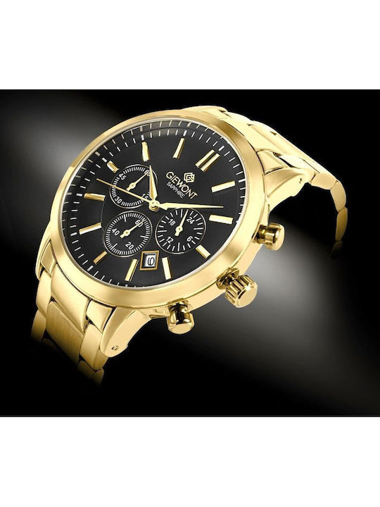 Giewont Battery Watch with Metal Bracelet