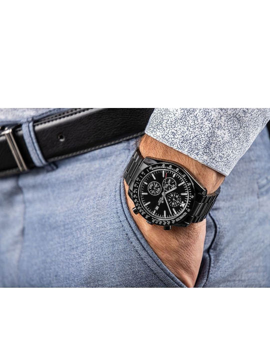 Giewont Battery Watch with Metal Bracelet