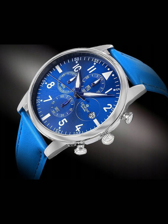 Giewont Battery Watch with Leather Strap Giewont Battery Watch with Leather Strap