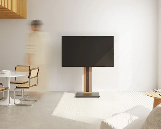 Fitueyes Zen Ft65 Подова Стойка За Телевизор До 65" Черна