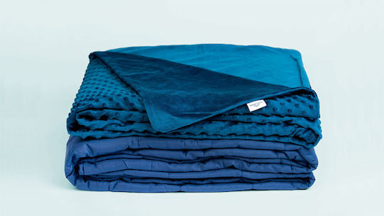 Nordic Paradise Βαρύτητας Μονή 150x200εκ. Blue Color