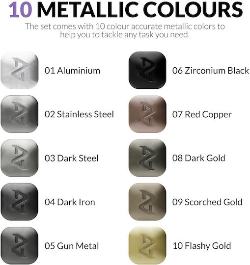 Gaahleri Marker Acrilic Dark Steel