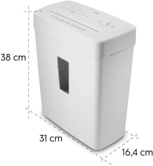 HAMA Καταστροφέας Εγγράφων Micro Cut με Κάδο 13lt