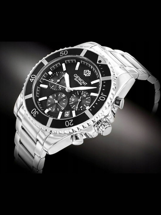 Giewont Battery Watch with Metal Bracelet