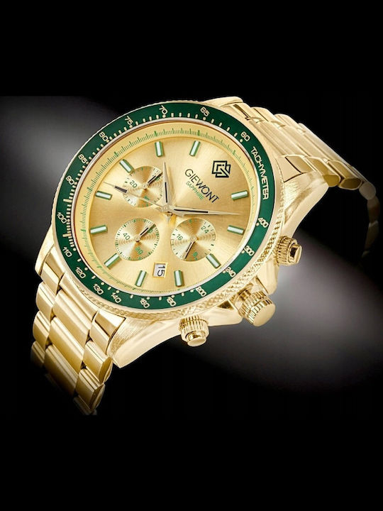 Giewont Battery Watch with Metal Bracelet