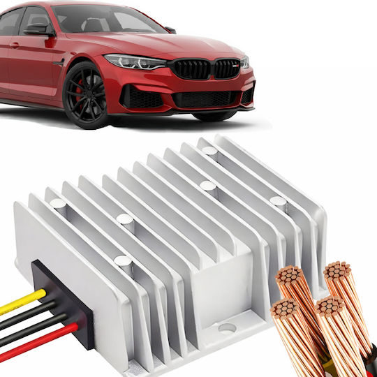 Convertor De Putere Auto Dc-dc Zola 120w 10a Intrare 18-36v Ieşire 12v Carcasă Din Aluminiu Ip68