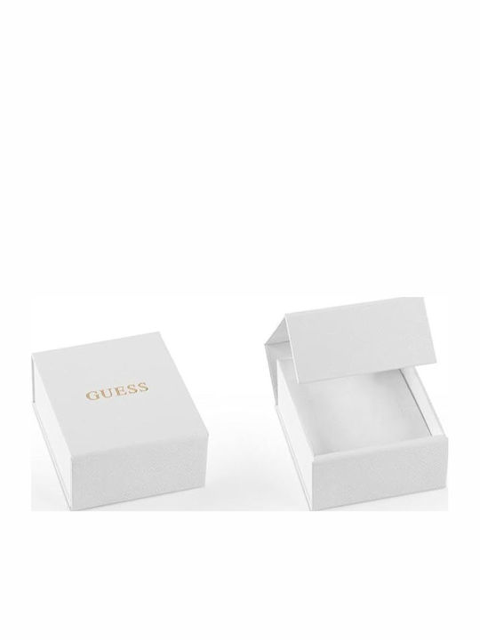 Guess Women's Bracelet with Heart Design in Gold Plated Steel