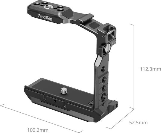 Smallrig 6023 Hawklock Qr Half Cage Sony Alpha 7v 7rv 7iv