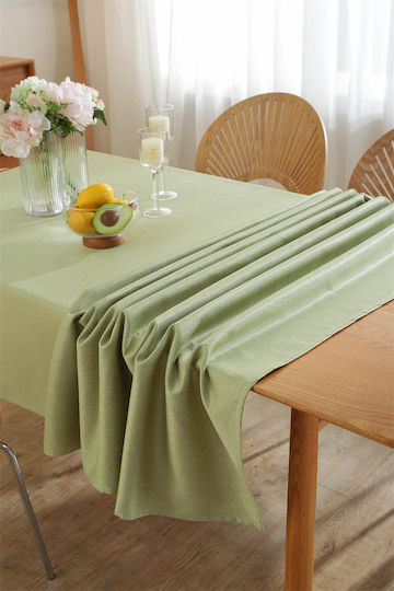 FRIPIA FRIPIA Grüne Tischdecke 140x250cm