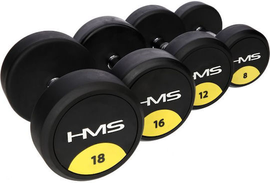Hg Pro 22,5 kg Gummi-Hantel Hms