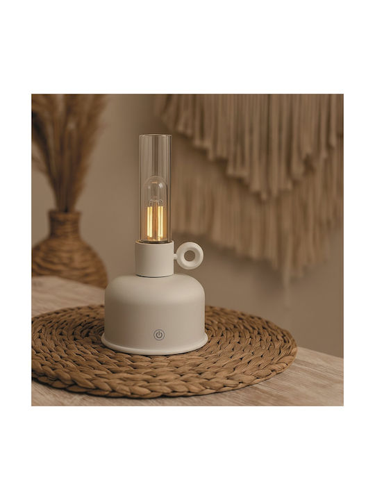 Forever Light Decorative LED Light Warm White Bottle 11x11x22cm