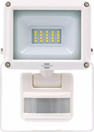 Brennenstuhl Στεγανός Προβολέας LED 10W με Αισθητήρα Κίνησης IP65