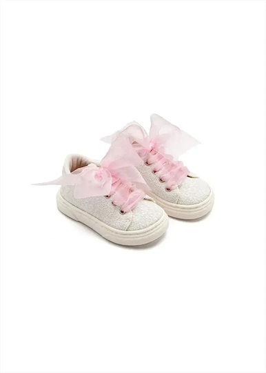 Babywalker Taufschuhe für Mädchen Stoff Turnschuhe Sappio Mílo