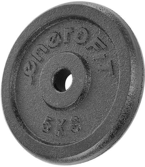 Sportop Δίσκος Μεταλλικός 1 x 5kg Φ26mm