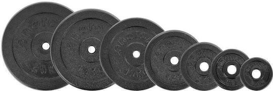 Sportop Δίσκος Μεταλλικός 1 x 15kg Φ26mm