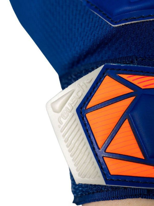 Reusch Reusch Attrakt Starter Solid Jnr Γάντια Τερματοφύλακα Παιδικά Μπλε