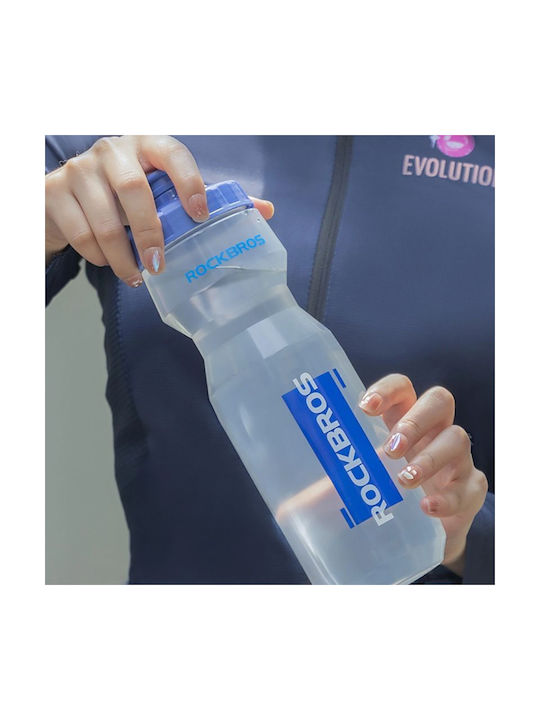 Rockbros Sport Water Bottle Plastic 750ml Transparent