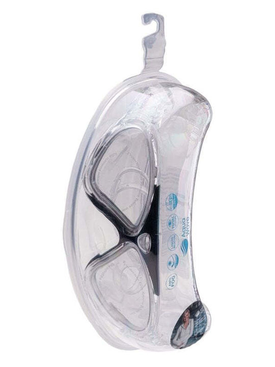 Aquawave Swimming Goggles For Adults With Anti-Glare Transparent Lenses