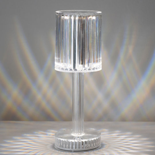 TnS Tischlampe mit Weiß Schirm und Basis