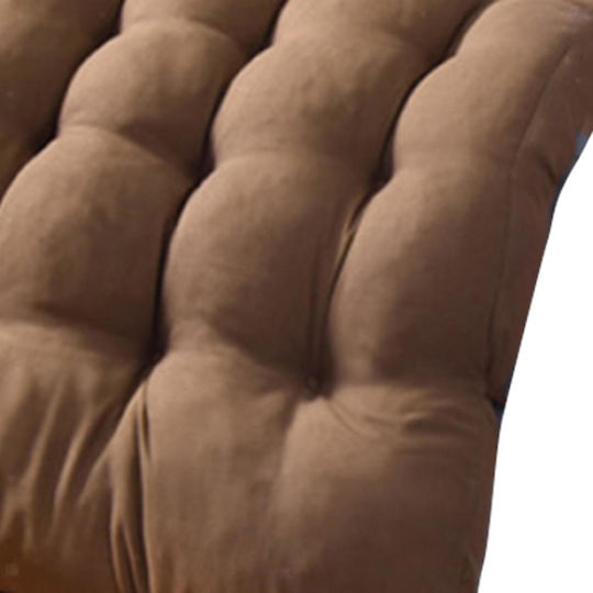 Μαξιλάρι Ξαπλώστρας με Πλάτη Brown 50x165εκ.
