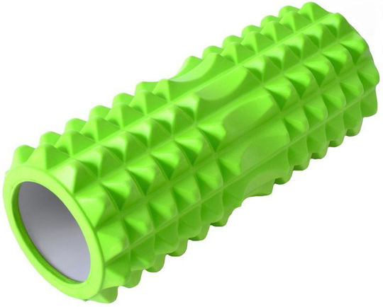 SMJ Sport Κύλινδρος Μασάζ Πράσινος 13cm
