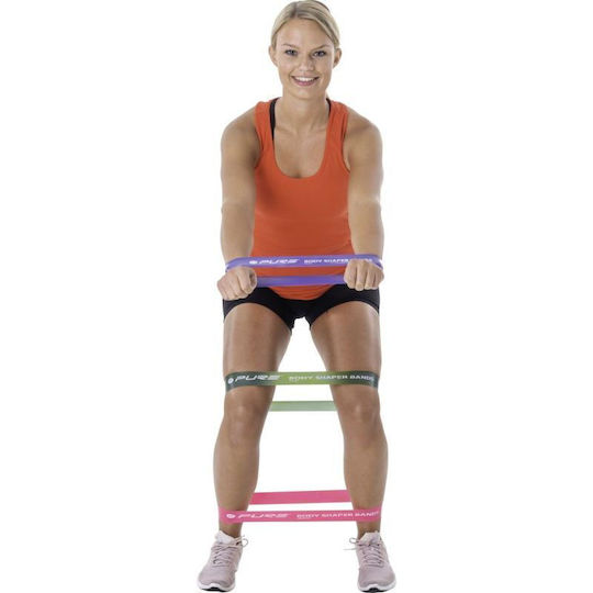 Pure2Improve Body Shaper Bänder für das Training Set 3Stück Mehrfarbig