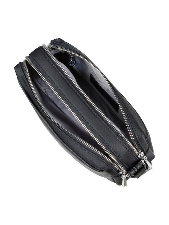 Zalia Men's Shoulder / Crossbody Bag Black