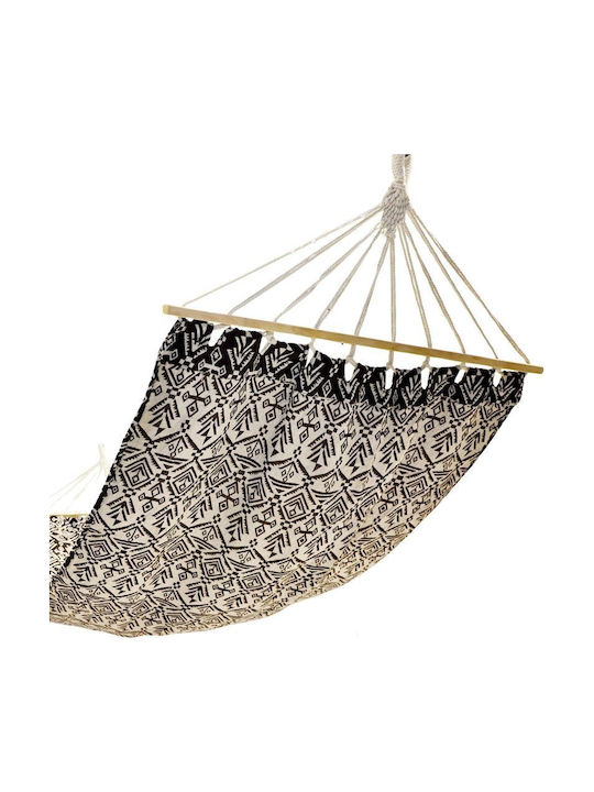 Saska Garden Αιώρα Υφασμάτινη Λευκή 200x100εκ.