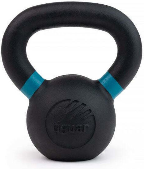 Tiguar Raw V2 Kettlebell от Чугун 6кг Черен